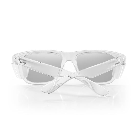 Fusions XL Clear Frame Hybrids with photochromic lens