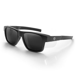 Fusions Performance Black Frame Grey Polarised Safety Glasses