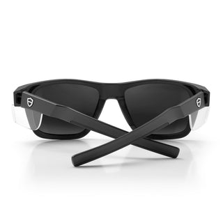 Fusions Performance Black Frame Grey Polarised Safety Glasses