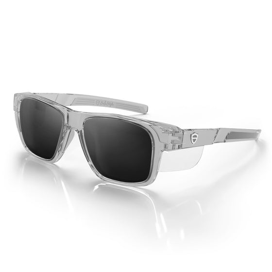 Fusions Performance Graphite Frame Grey Polarised Lens Safety Glasses