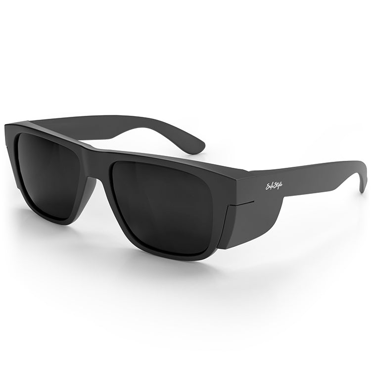 Fusions XL Matte Black Frame Polarised Lens