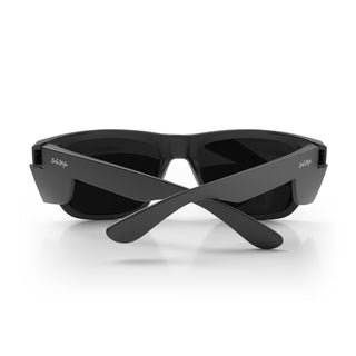 Fusions XL Matte Black Frame Polarised Lens Safety Glasses