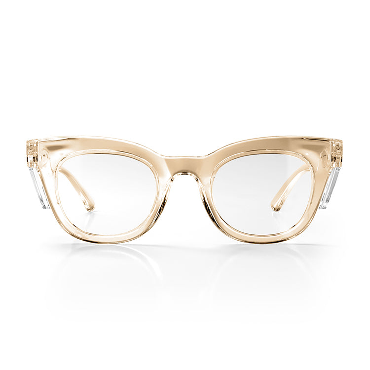 Harps Champagne Frame Prescription Safety Glasses