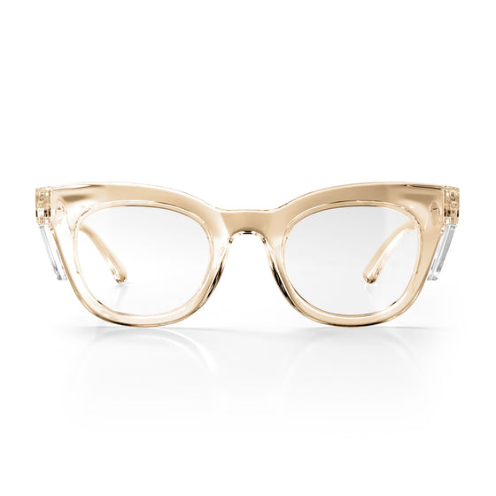 Harps Champagne Frame Prescription Safety Glasses