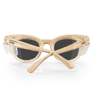 Harps Champagne Frame Polarised Lens Safety Glasses