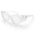 Harps Clear Frame Clear Lens Safety Glasses