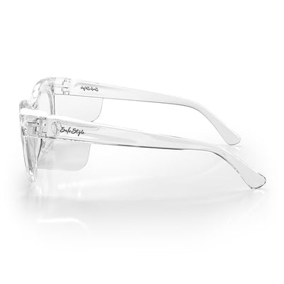 Harps Clear Frame Prescription Safety Glasses