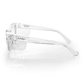 Harps Clear Frame Prescription Safety Glasses