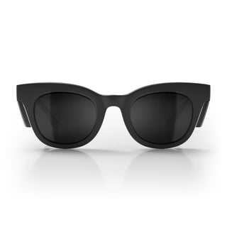 Harps Matte Black Frame Polarised Lens Safety Glasses