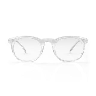 Lites Round Clear Frame Clear Lens Safety Glasses