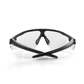 Phantoms Matte Black Frame Clear Lens Safety Glasses