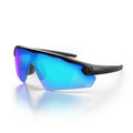 Phantoms Matte Black Frame Reflectors Blue Lens Safety Glasses