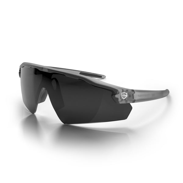 Phantoms Matte Graphite frame with polarised lens at an angle
