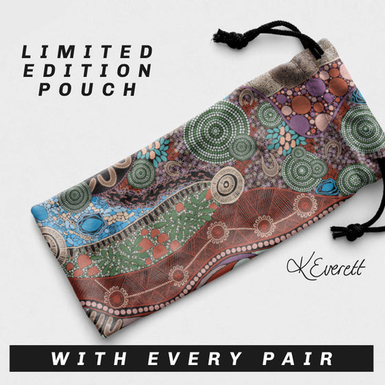 Fusions Black Frame Polarised Lens Art Series V.2 Safety Glasses