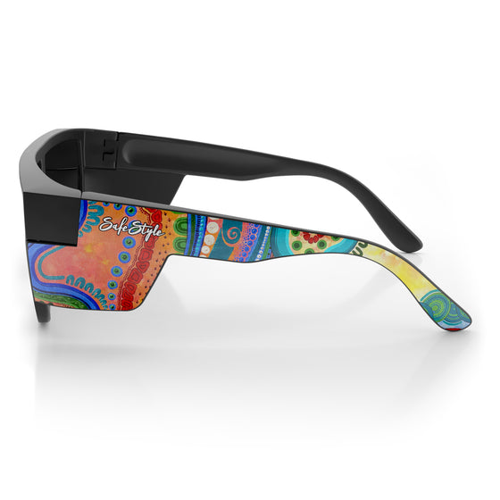 Primes Matte Black Frame Polarised Lens Art Series V.3 Safety Glasses