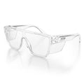 Primes Clear Frame Clear Lens Safety Glasses