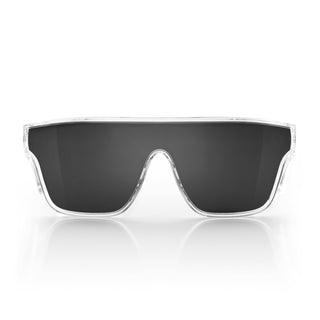 Primes Clear Frame Tinted Lens Safety Glasses