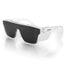 Primes Clear Frame Tinted Lens Safety Glasses