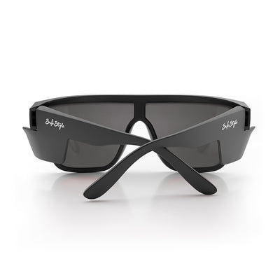 Primes Matte Black Frame Reflectors Red Lens