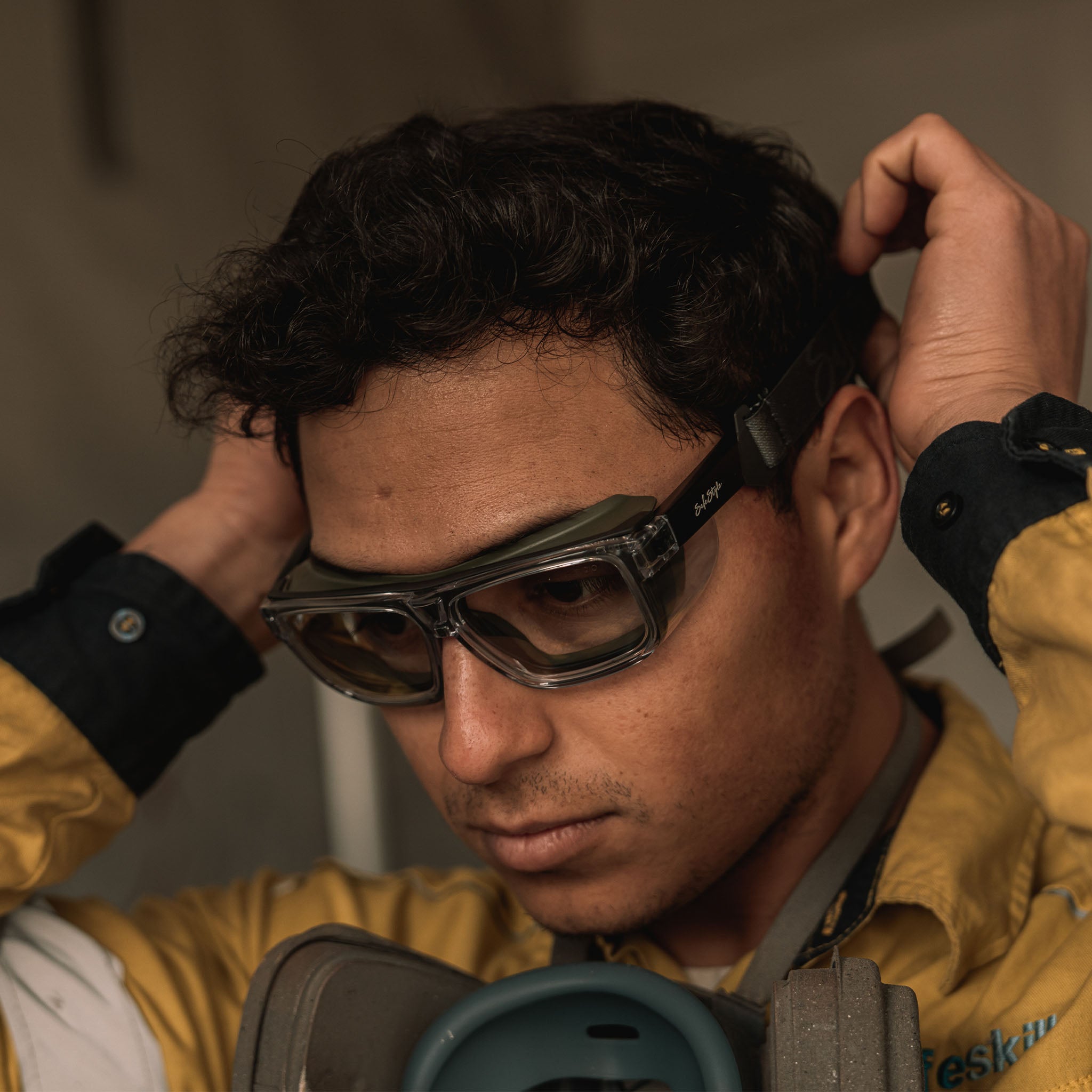 Converts Clear/Green Frame Clear Lens – SafeStyle Eyewear