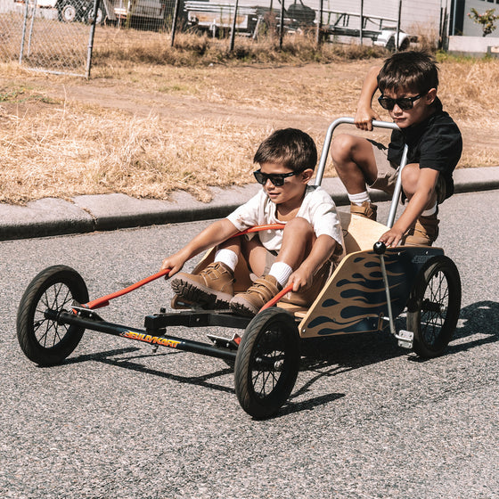 Fusions Kids Black Frame Tinted Lens Safety Glasses