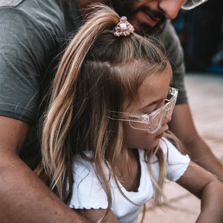 Fusions Kids Clear Frame Clear Lens Safety Glasses