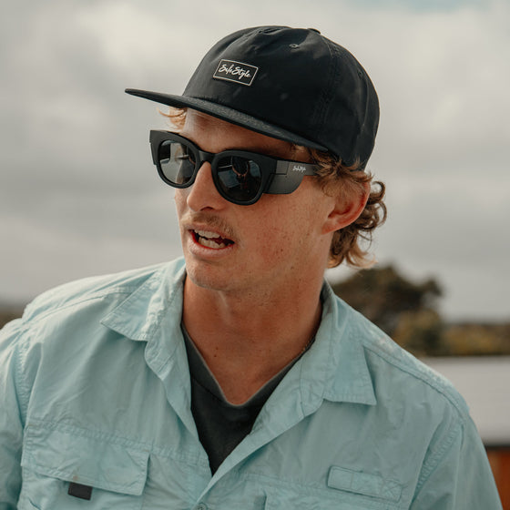 Harps Matte Black Frame Prescription Safety Glasses