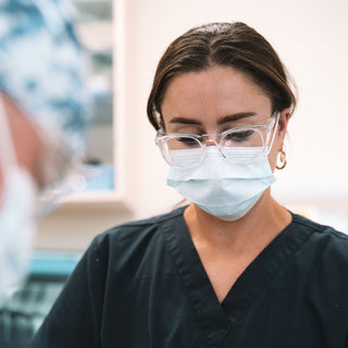 Lites Round Clear Frame Clear Lens Safety Glasses