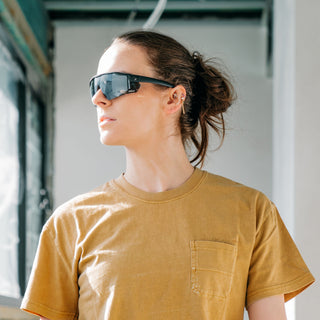 Phantoms Matte Black Frame Tinted Lens Safety Glasses