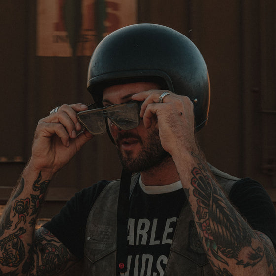 Primes Matte Black Frame Polarised Lens Safety Glasses