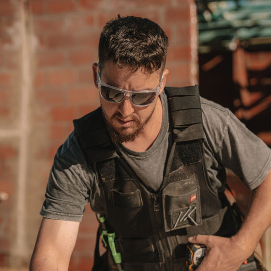 Rapids Clear Frame Prescription Safety Glasses