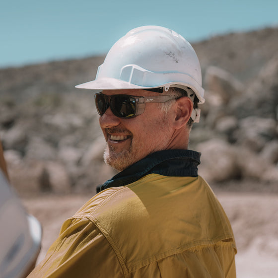 Rapids Graphite Frame Prescription Safety Glasses