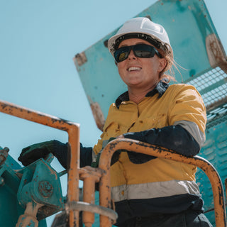 Rapids Matte Black Frame Polarised Lens Safety Glasses