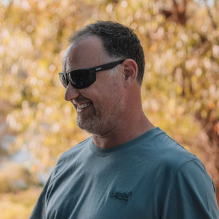 Rapids Matte Black Frame Tinted Lens Safety Glasses