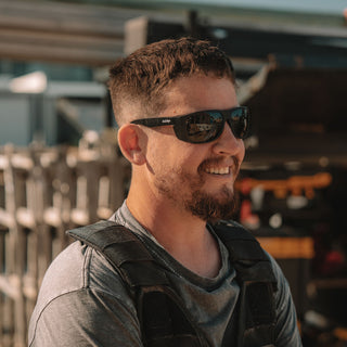 Rapids Matte Black Frame Prescription Safety Glasses