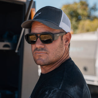 Skylines Matte Black Frame Grey Polarised Lens