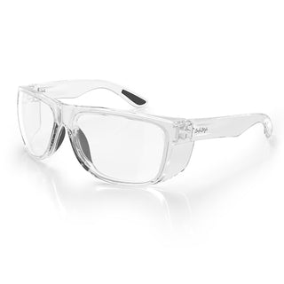 Rapids Clear Frame Clear Lens Safety Glasses