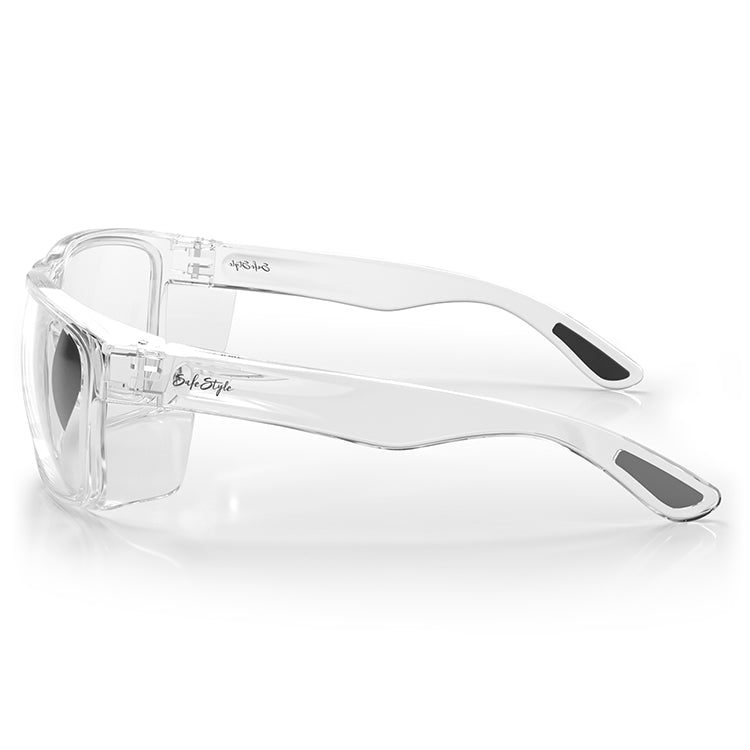 Rapids Clear Frame Prescription Safety Glasses