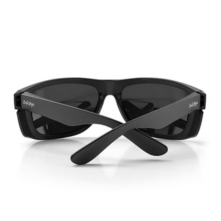 Rapids Matte Black Frame Tinted Lens Safety Glasses