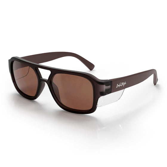 Skylines Chocolate Frame Brown Polarised Lens