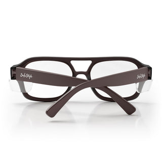 Skylines Chocolate Frame Prescription Safety Glasses