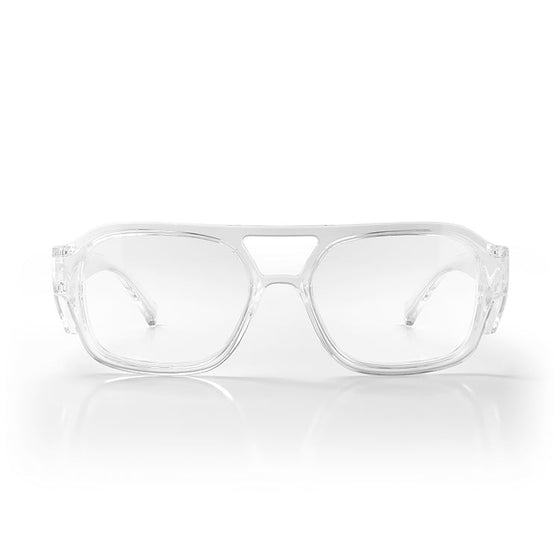 Skylines Clear Frame Prescription Safety Glasses