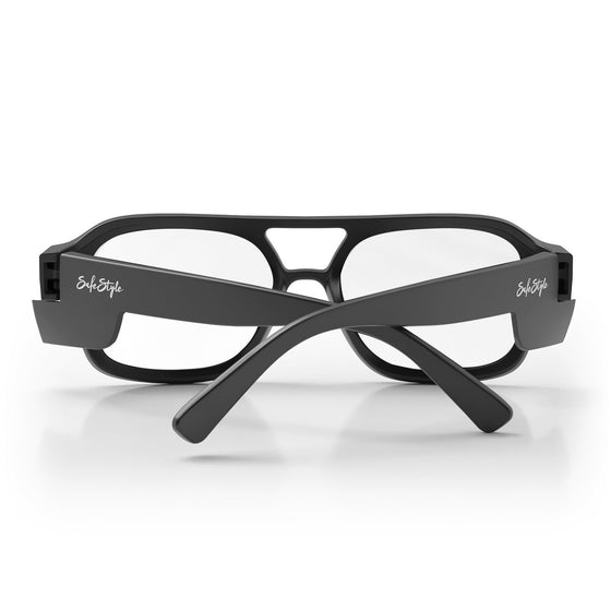 Skylines Matte Black Frame Prescription Safety Glasses