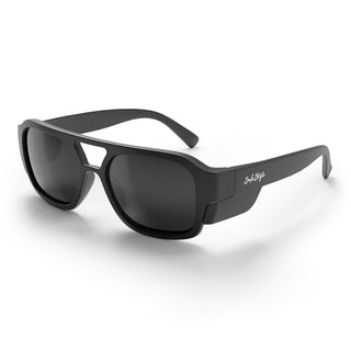 Skylines Matte Black Frame Grey Polarised Lens