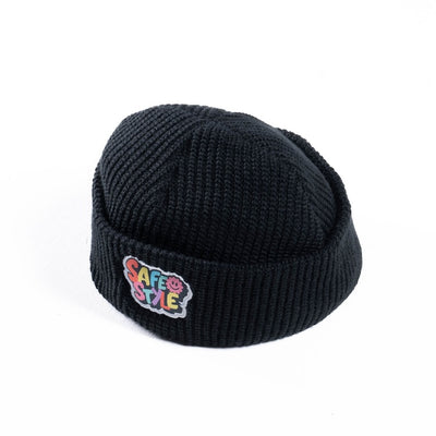 Botanical Beanie Black