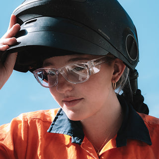 Classics Clear Frame Clear Lens Safety Glasses