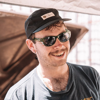 Classics Green Frame Polarised Lens Safety Glasses