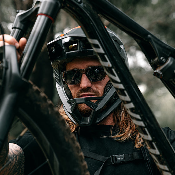 Fusions Graphite Frame Polarised Lens Safety Glasses