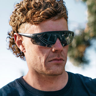 Phantoms Matte Black Frame Tinted Lens Safety Glasses