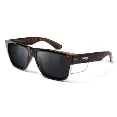 Fusions Brown Tort Frame Polarised Lens